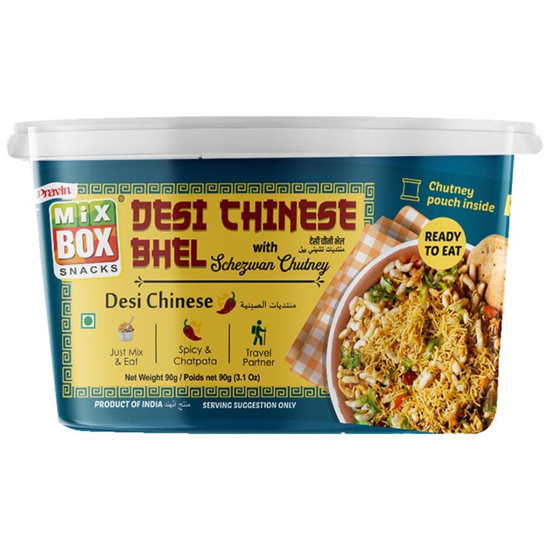 Pravin Mixbox Desi Chinese Bhel Wth Schezwan Chutney