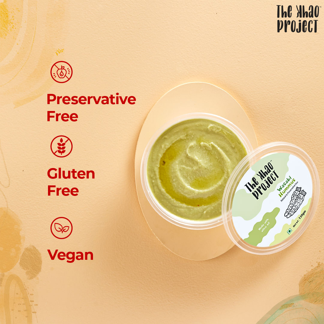 The Khao Project Wasabi Hummus