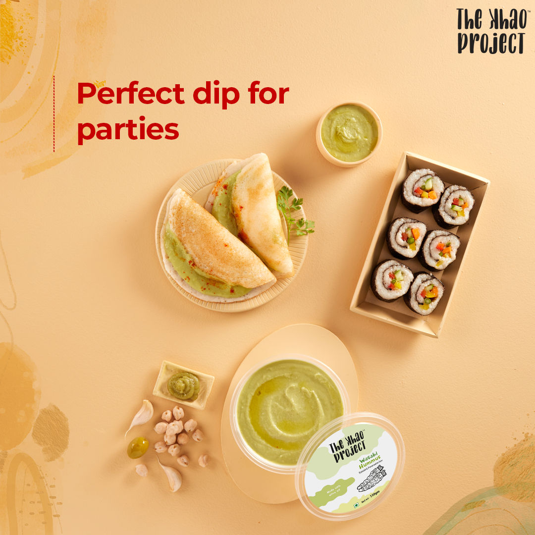 The Khao Project Wasabi Hummus