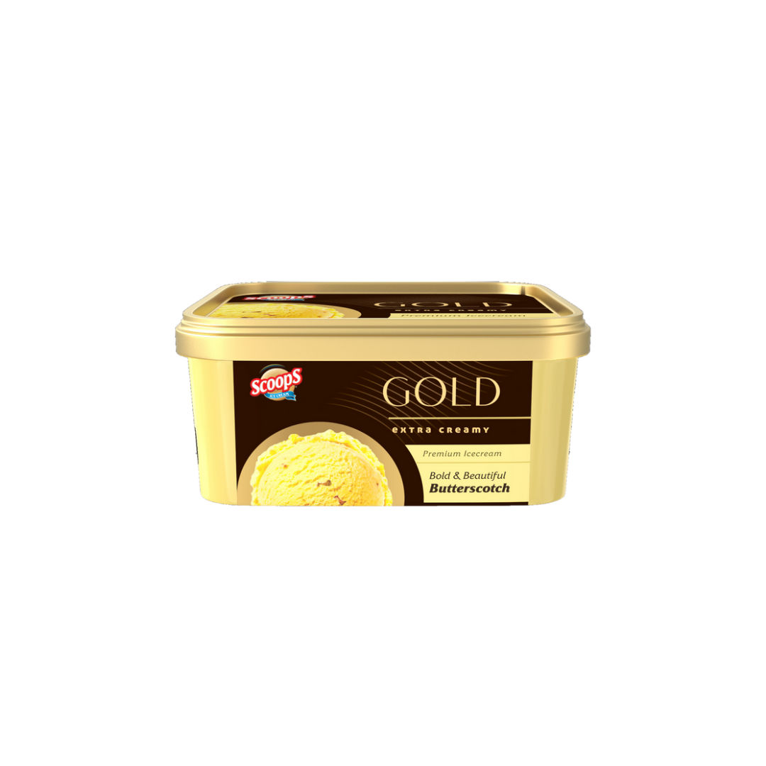 Scoops Bold & Beautiful Butterscotch Gold