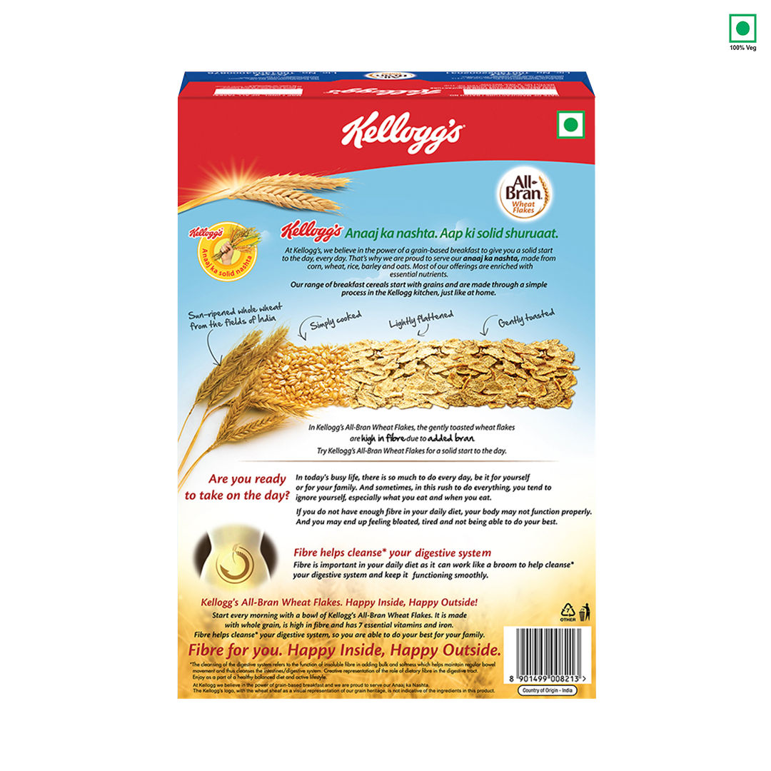 Kellogg's All Bran Wheat Flakes 440 g Combo