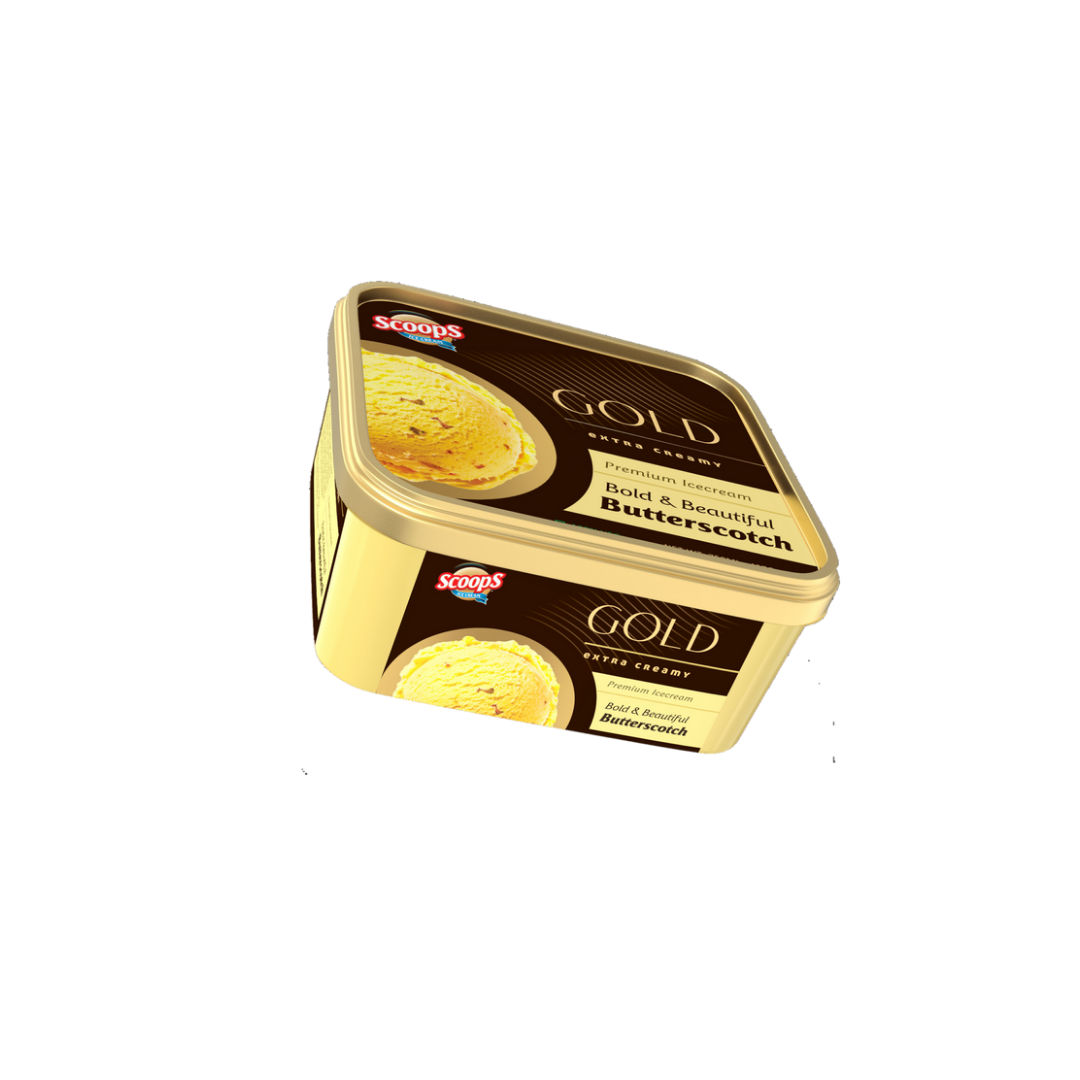 Scoops Bold & Beautiful Butterscotch Gold