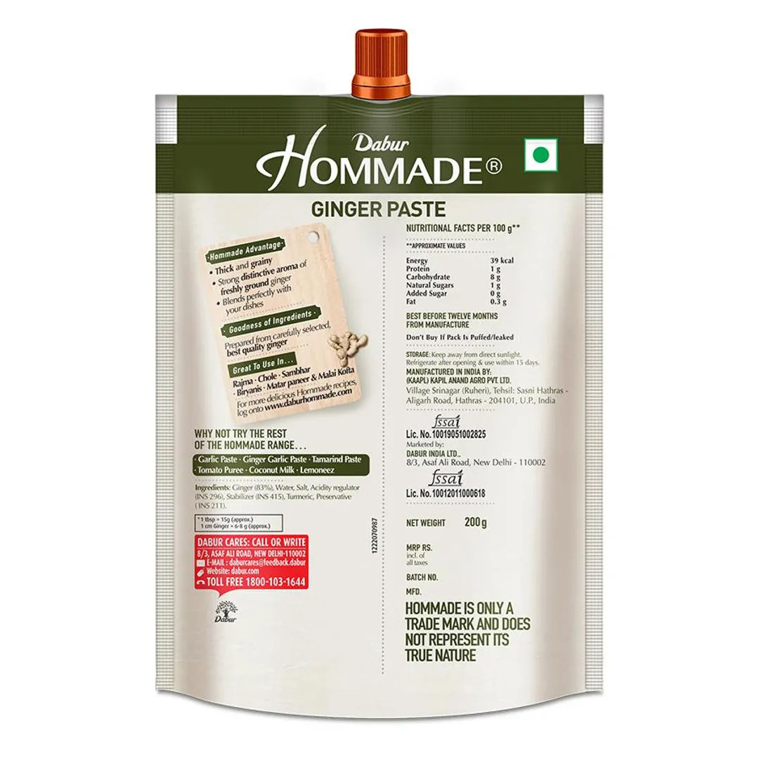Dabur Hommade - Ginger Paste