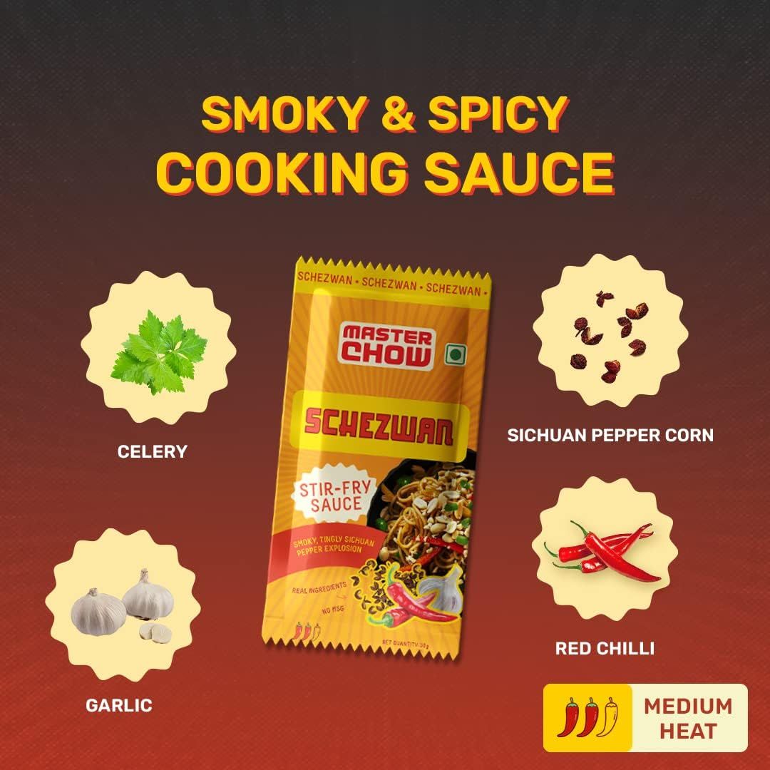 MasterChow Schezwan Noodle Kit Cooking Sauce Noodles
