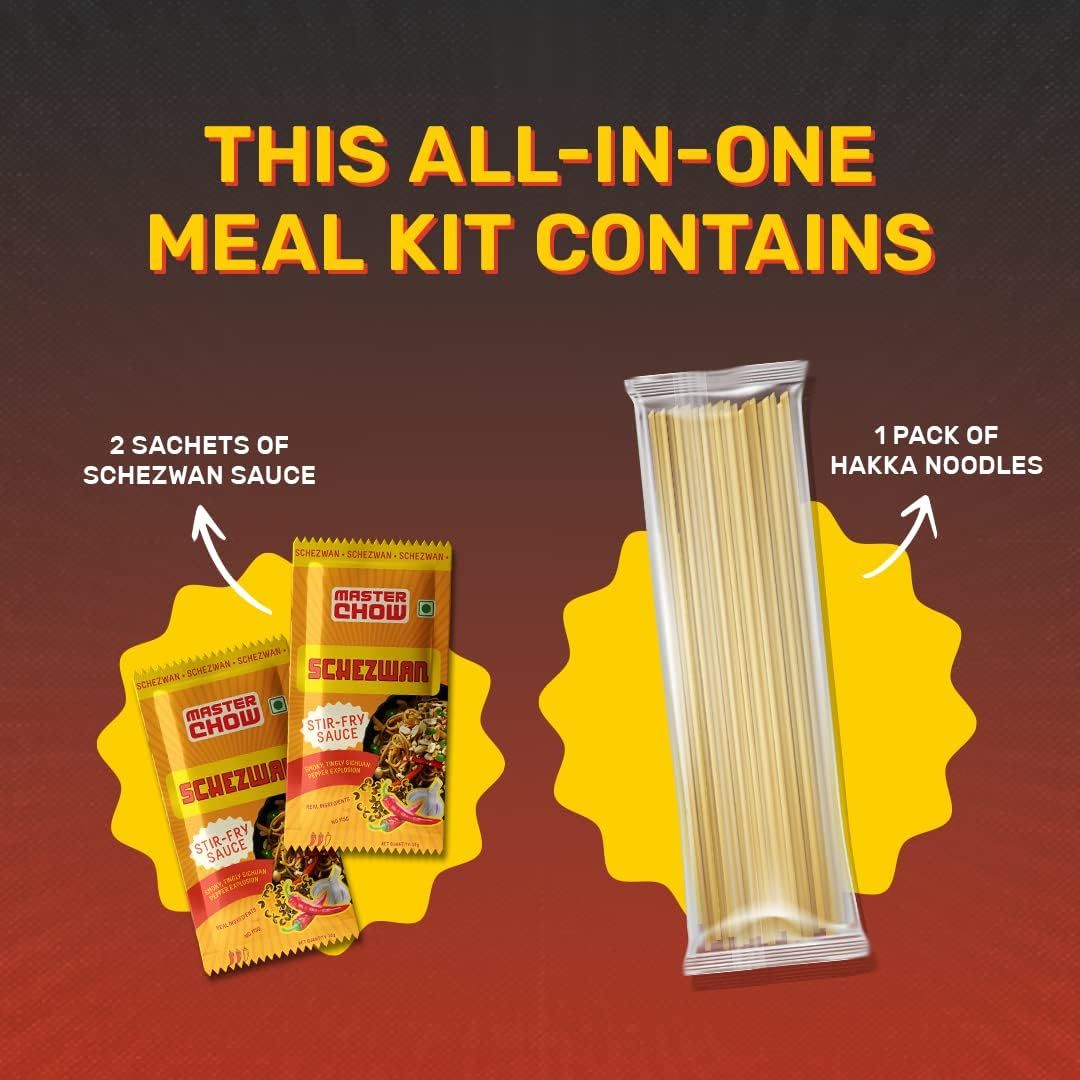 MasterChow Schezwan Noodle Kit Cooking Sauce Noodles