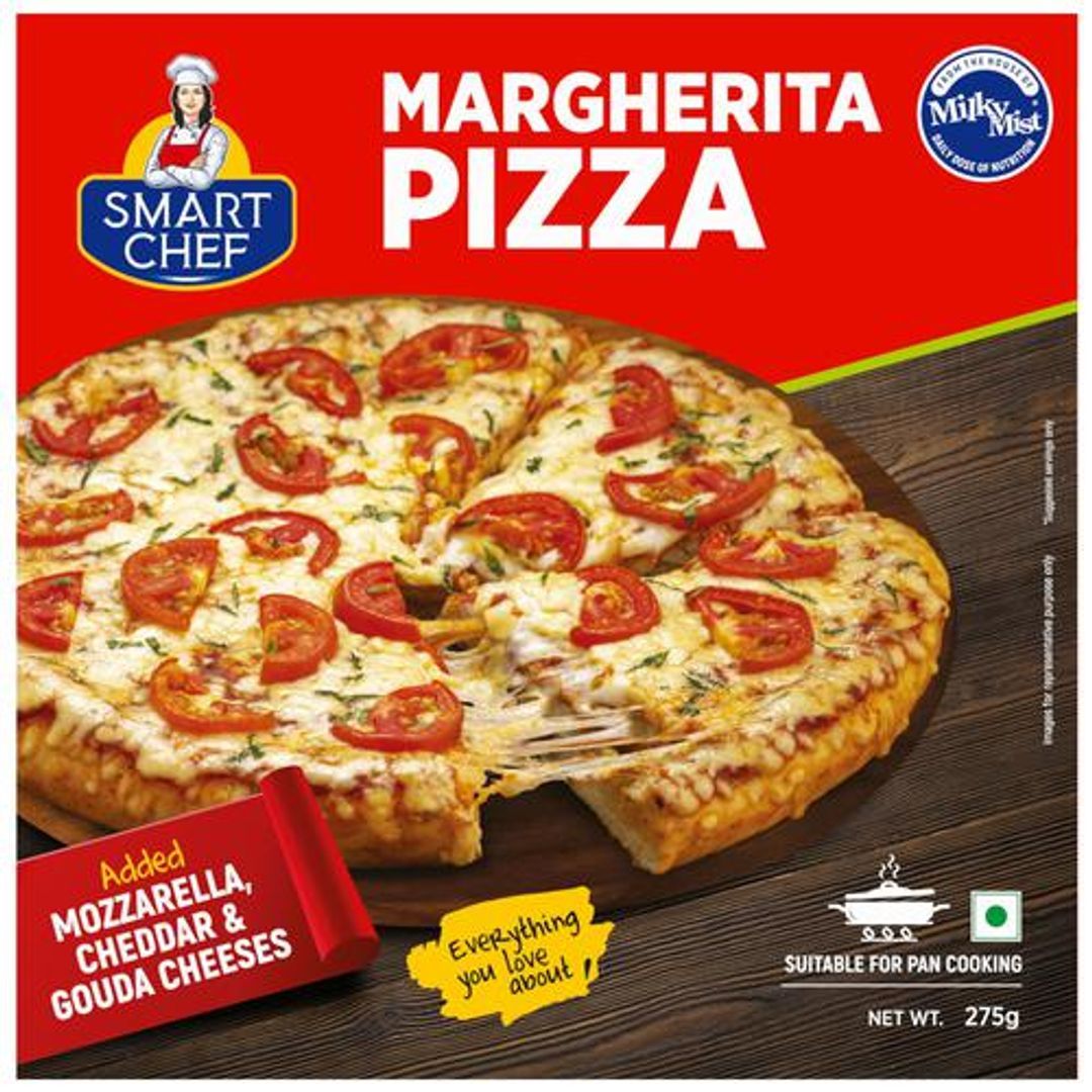 Milky Mist Margherita Pizza