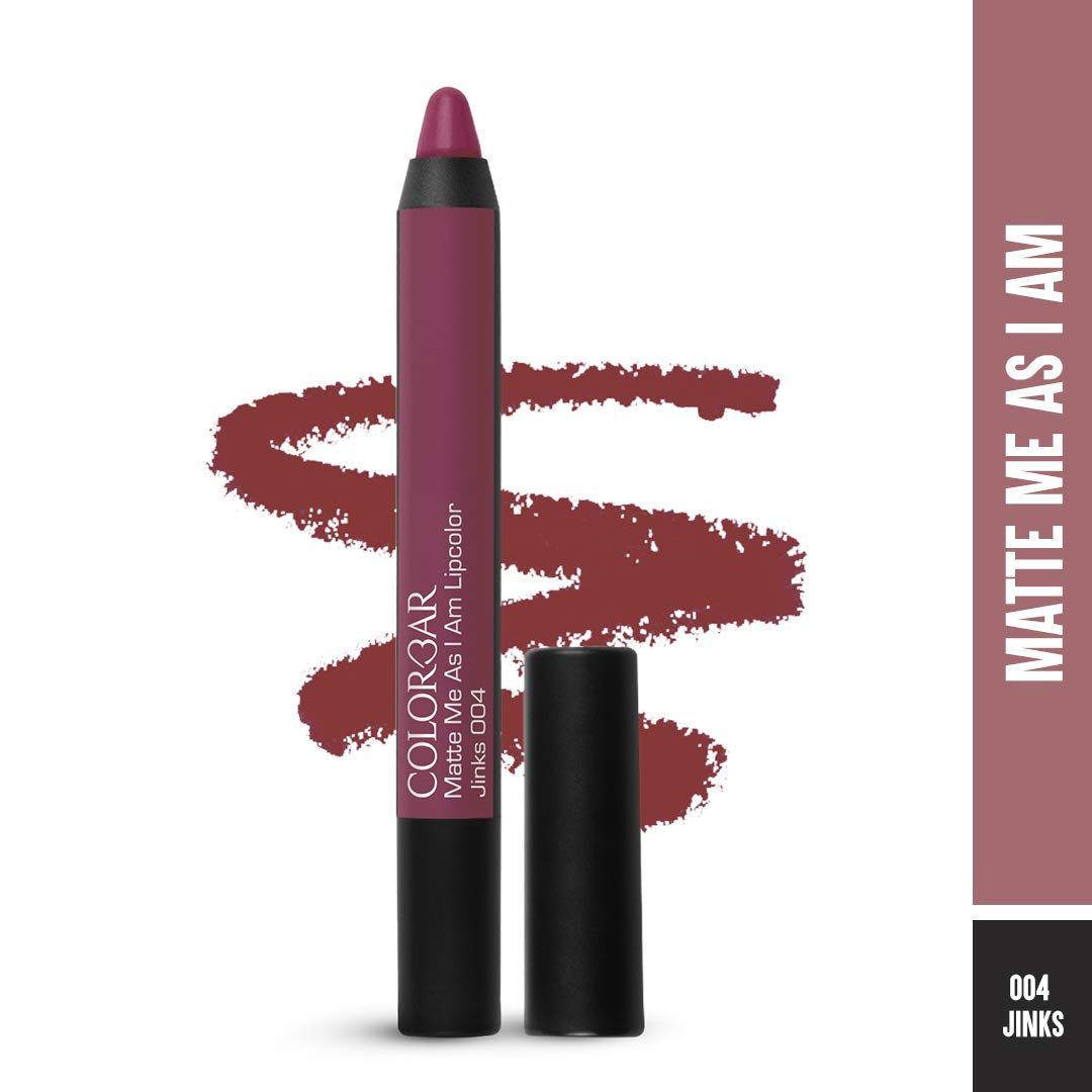 Colorbar Matte Me As I Am Lip Color New-Jinks-[004]