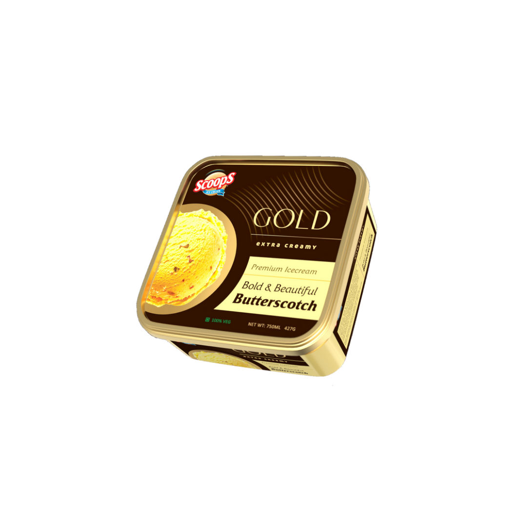 Scoops Bold & Beautiful Butterscotch Gold