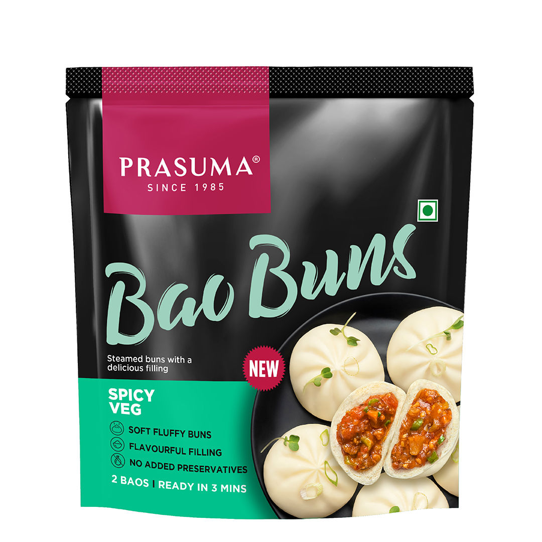 Prasuma Bao Buns - Spicy Veg