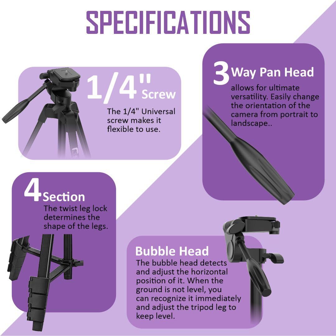 Syvo S 510 Black Tripod Stand