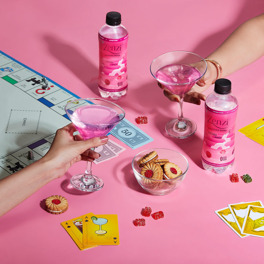 Zenzi Lychee Rose Sparkling Water
