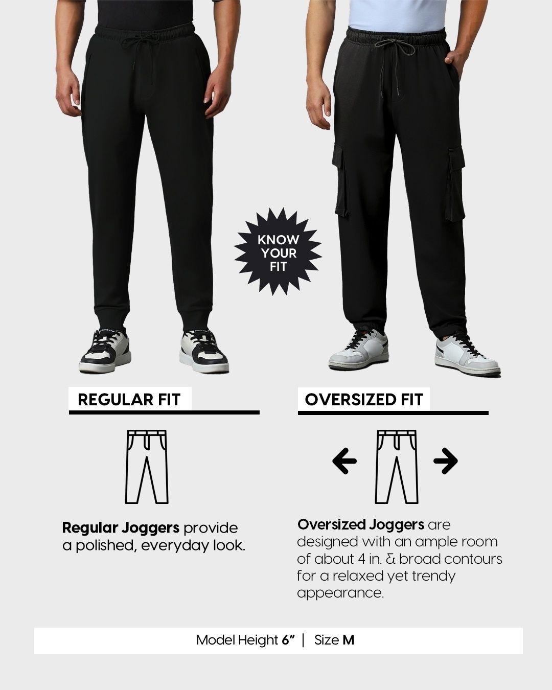 Bewakoof Joggers for Men | Grey - 2XL
