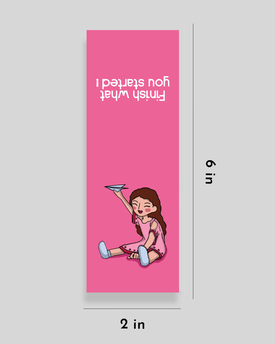 Mad Over Print Cool Magnetic Bookmarker (Set Of 4)