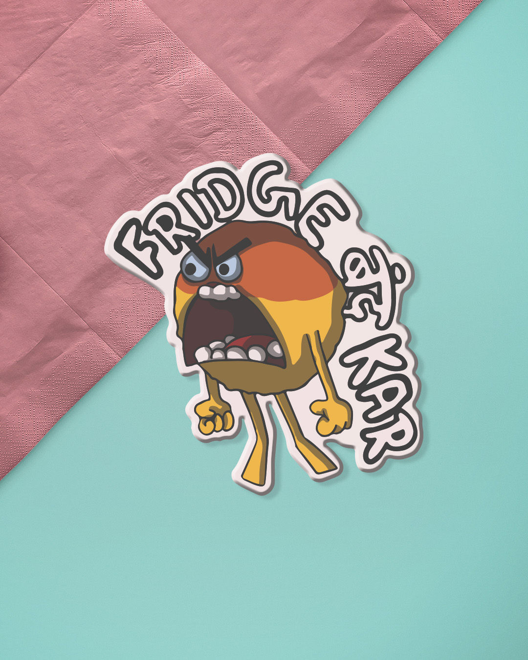 Mad Over Print Fridge Band Kar Fridge Magnet