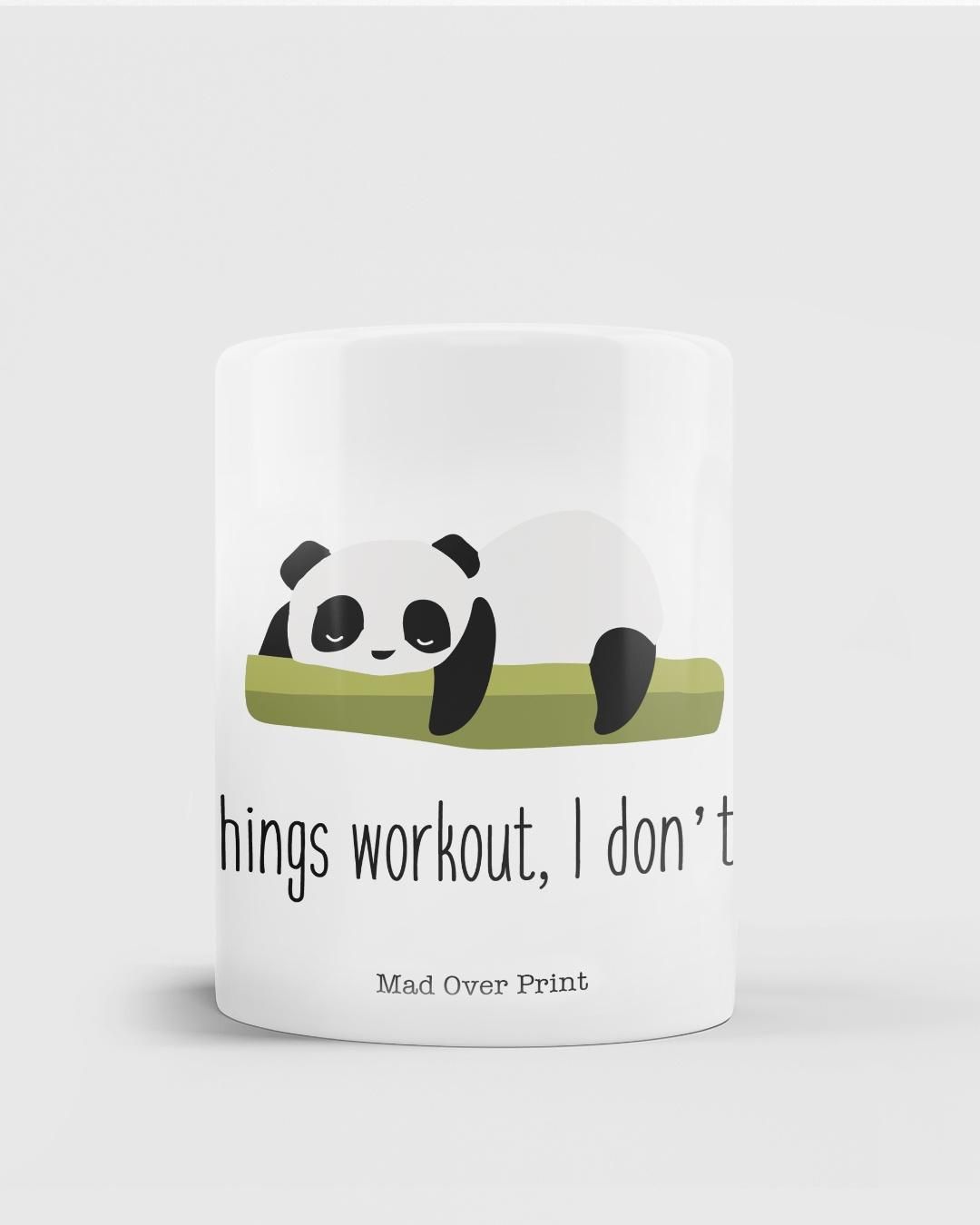 Mad Over Print Workout Mug