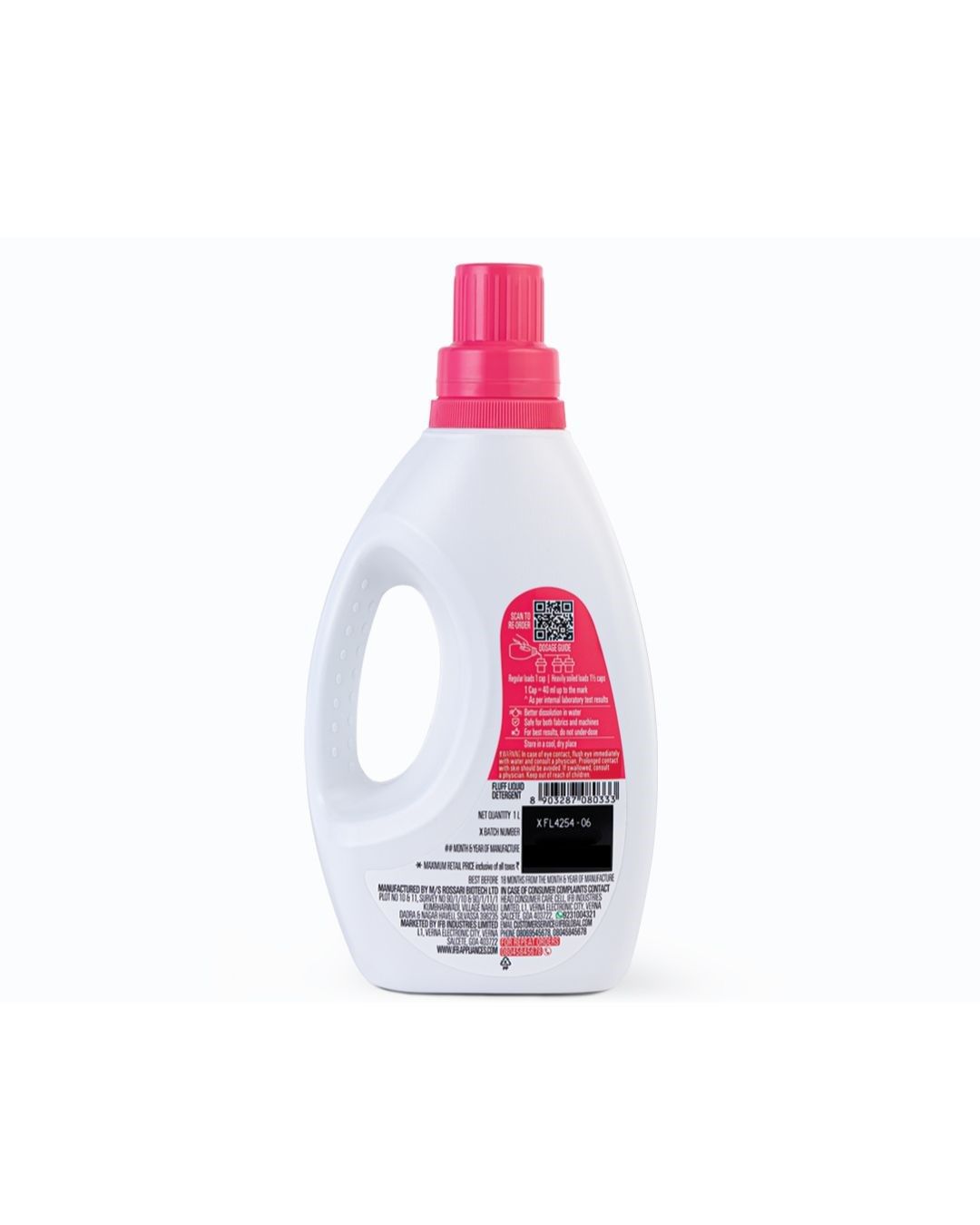 IFB essentials Fluff Front Load Liquid Detergent