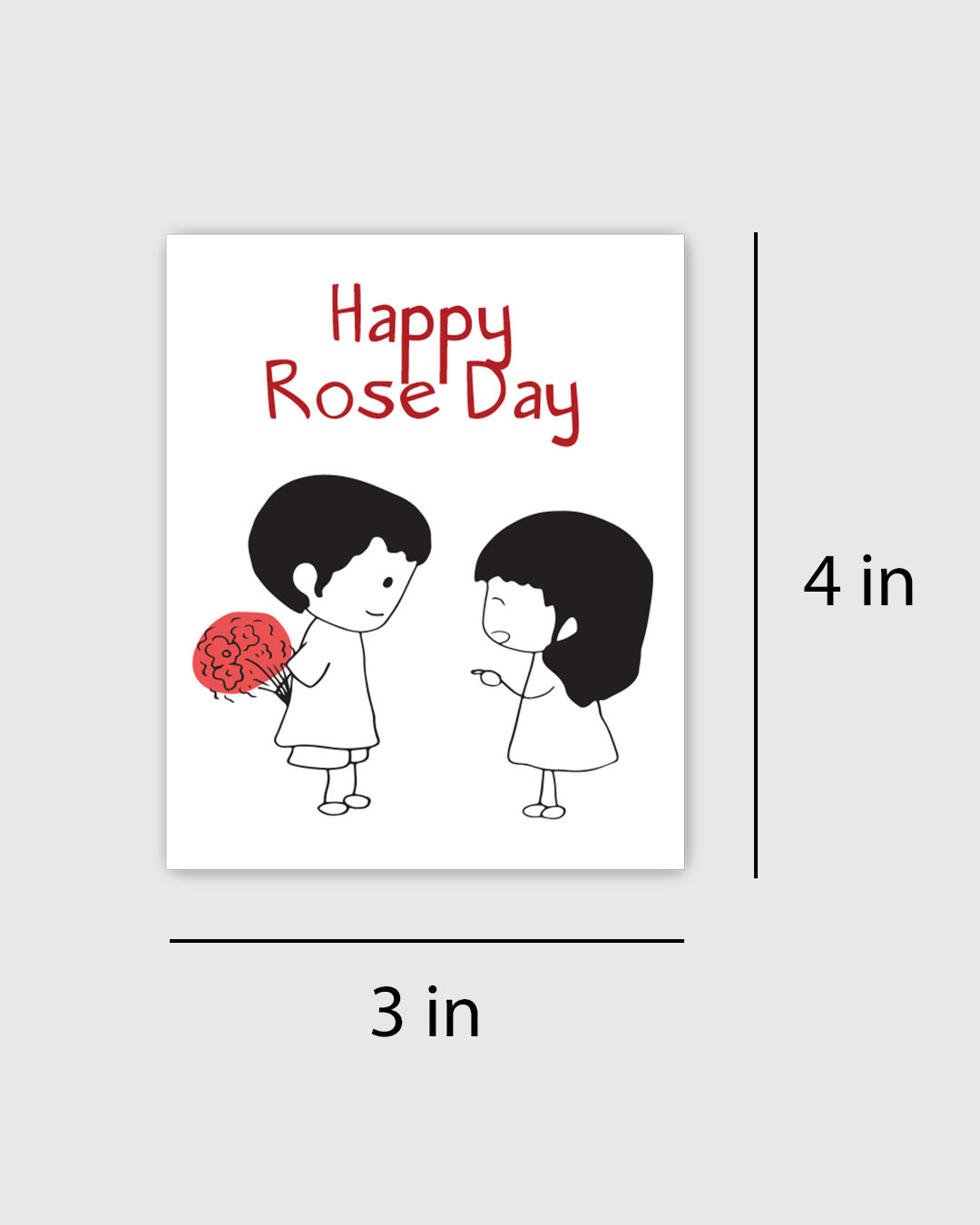 Mad Over Print Doodle Mini Card - Set Of 7