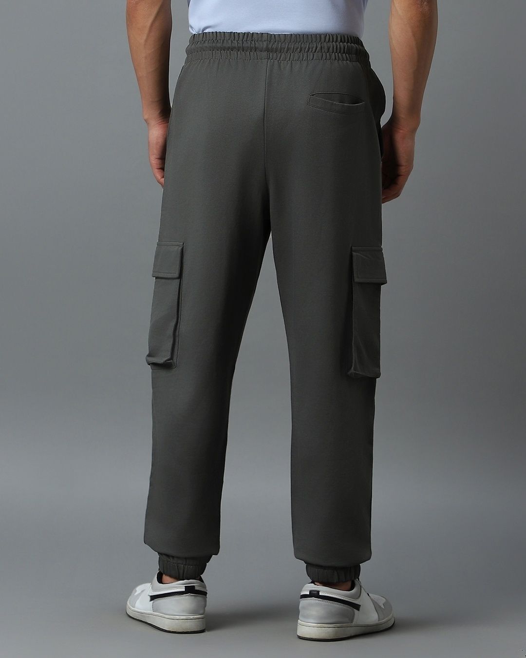 Bewakoof Joggers for Men | Grey - 2XL