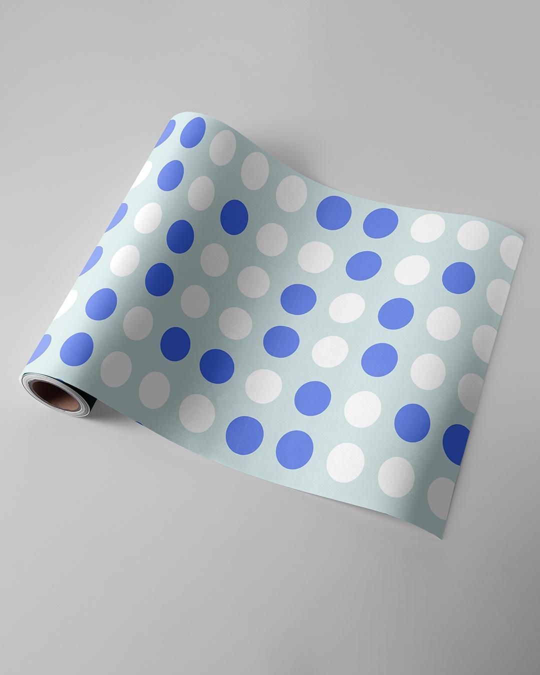 Mad Over Print Gift Wrapping Paper - Polka Dot Print