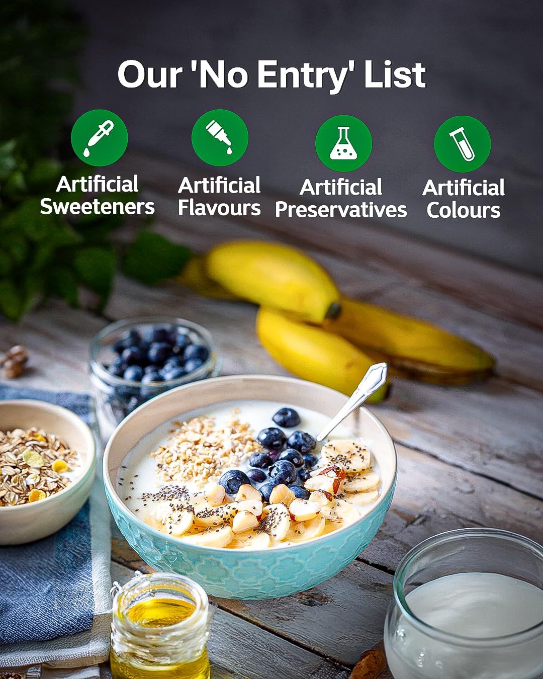 True Elements Muesli No Added Sugar