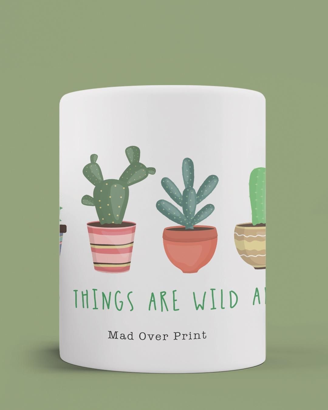 Mad Over Print Cactus Family Planter