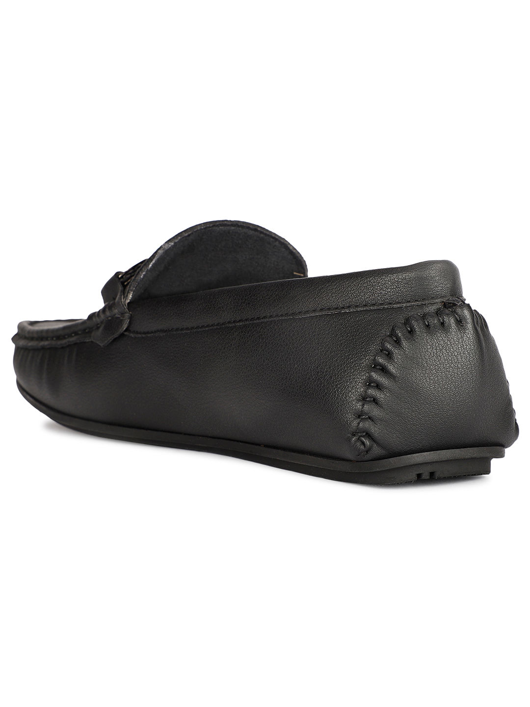 Bata Red Label Black Loafer For Men - 7