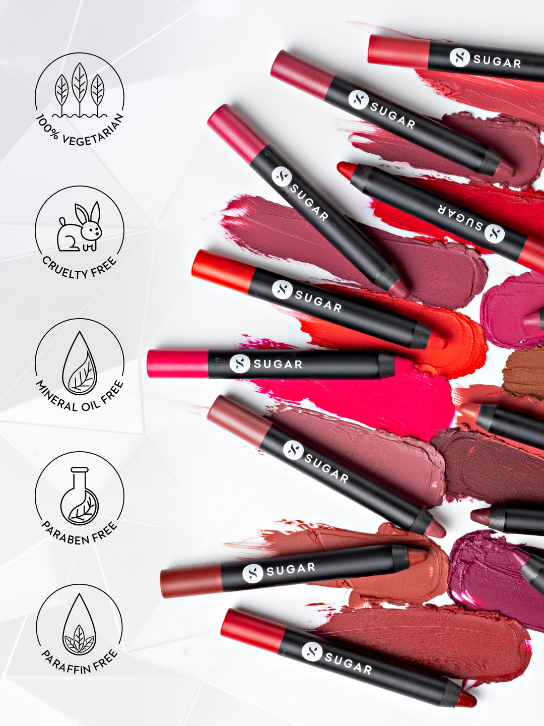 SUGAR Cosmetics Matte As Hell Crayon Lipstick - 07 Viola2.(599)