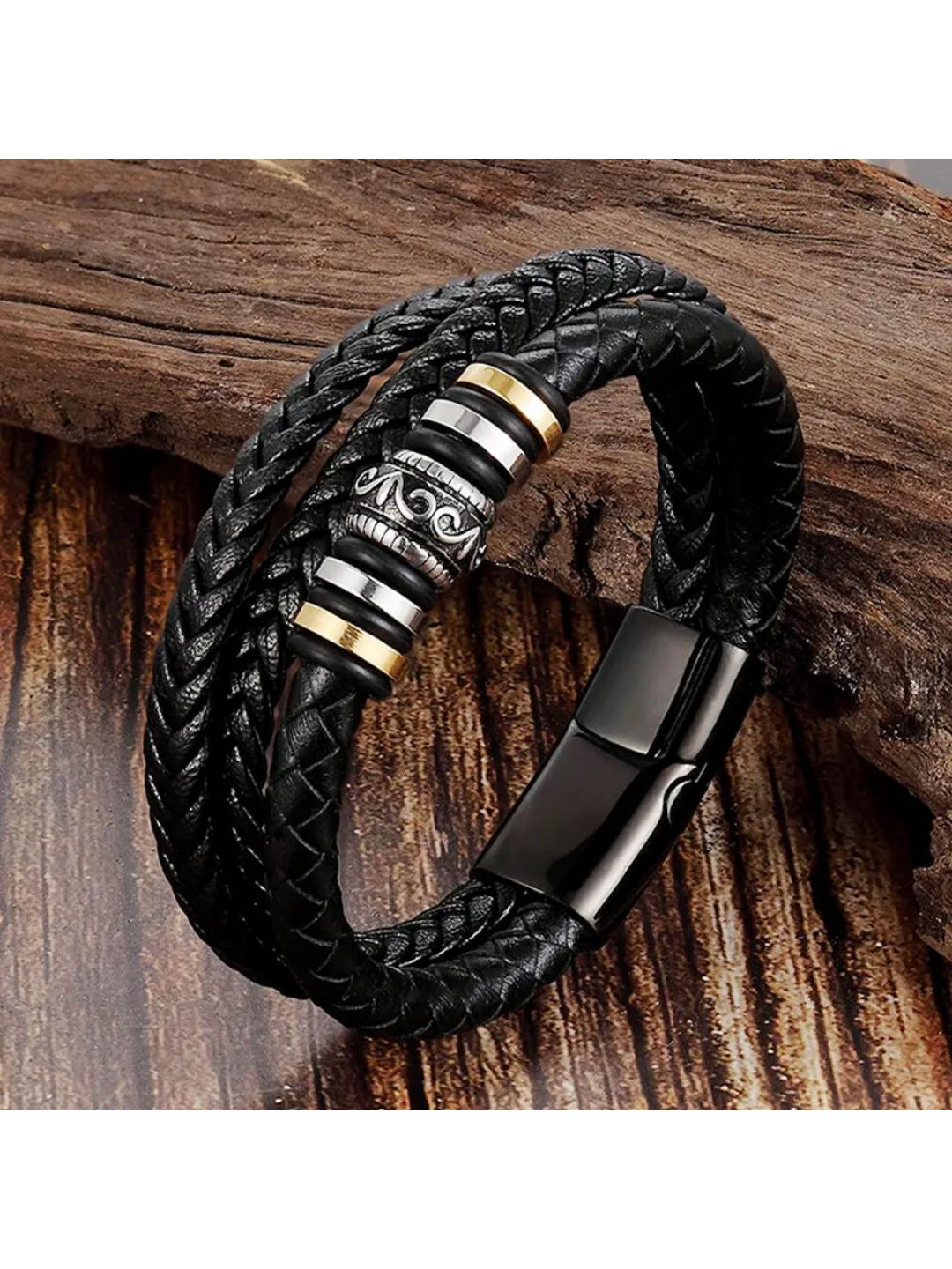 Salty Alpha Men Stavros Ethnic Style Bracelet