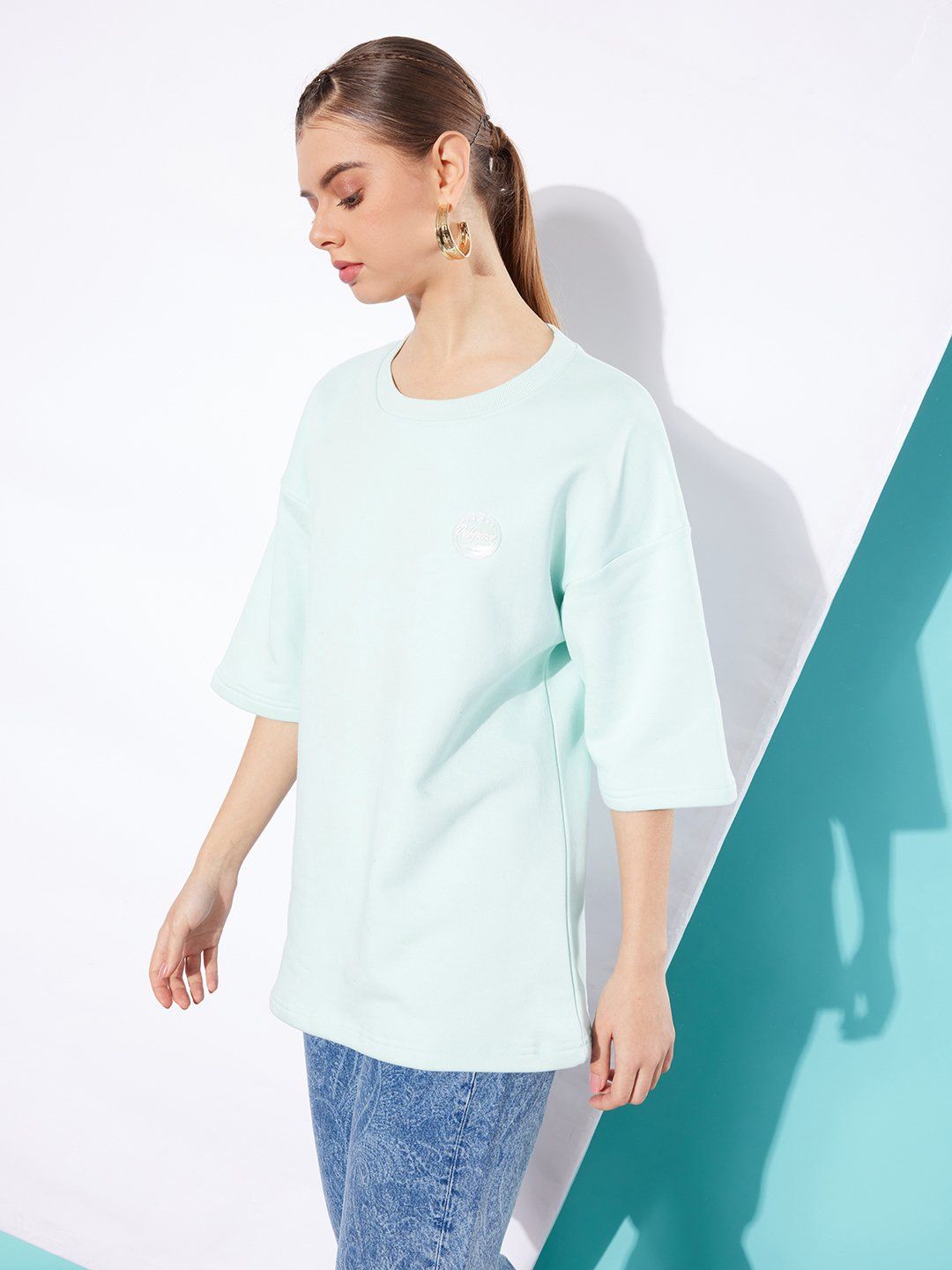 Difference Of Opinion Women's Sweatshirt | Dowswt031 | Blue - XS