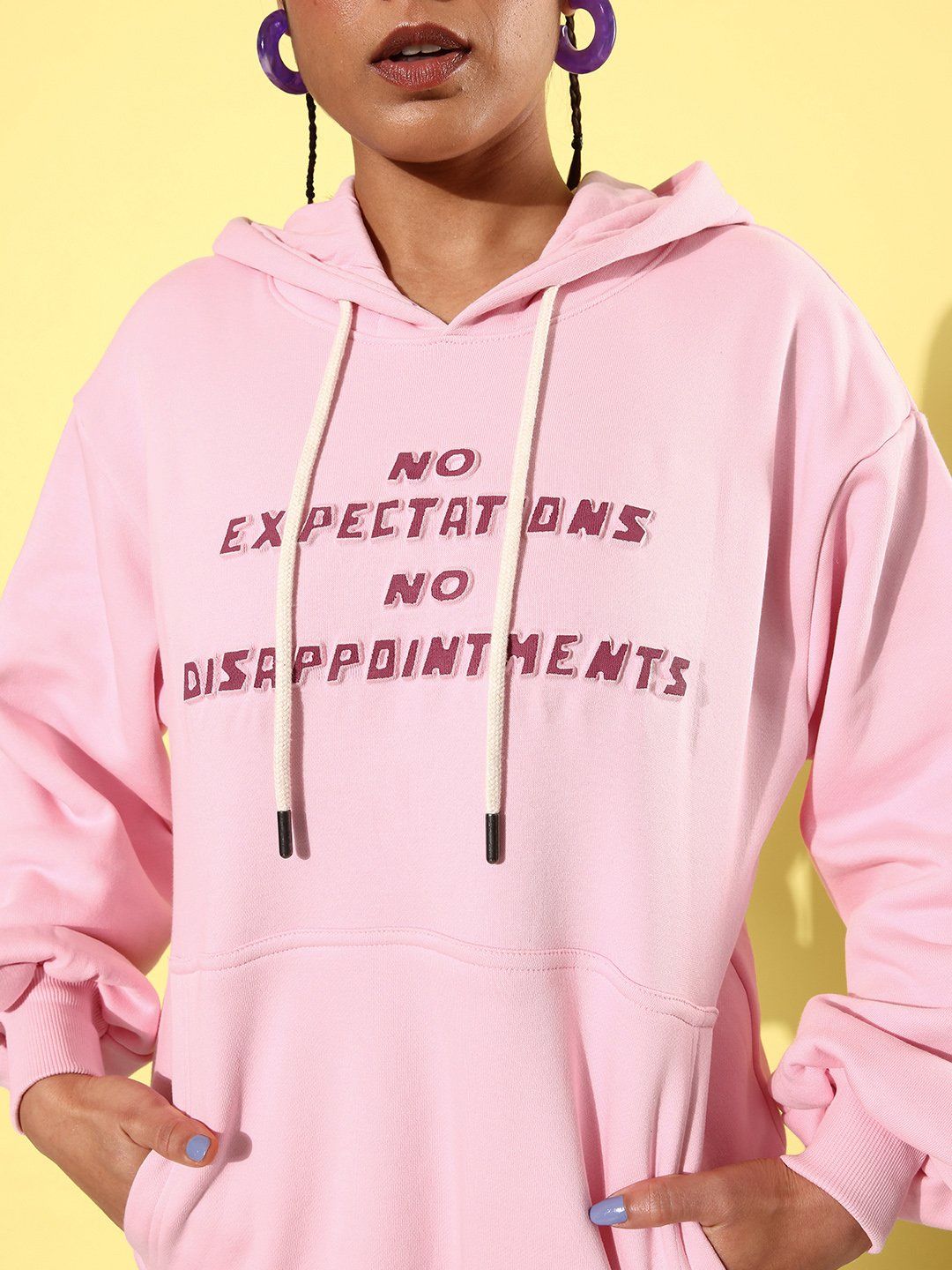 Difference Of Opinion Women's Sweatshirt | Dowhd004P | Ink - L