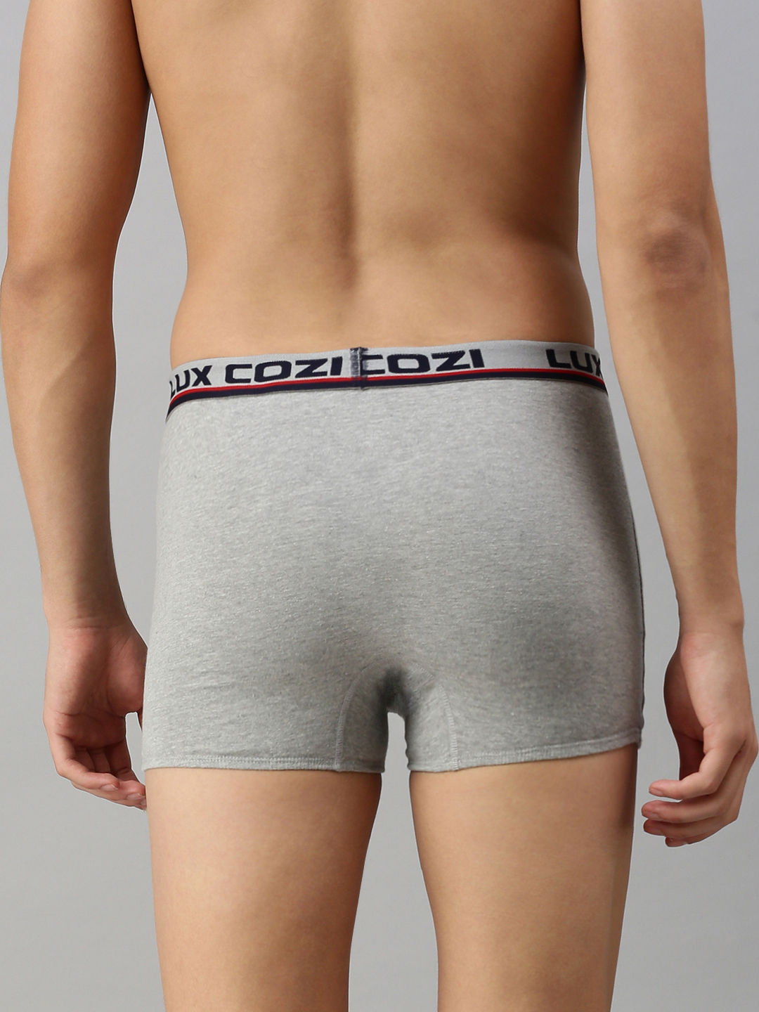 Lux Cozi Men's Solid Trunk | Assorted | 80 cm | Pack of 3
