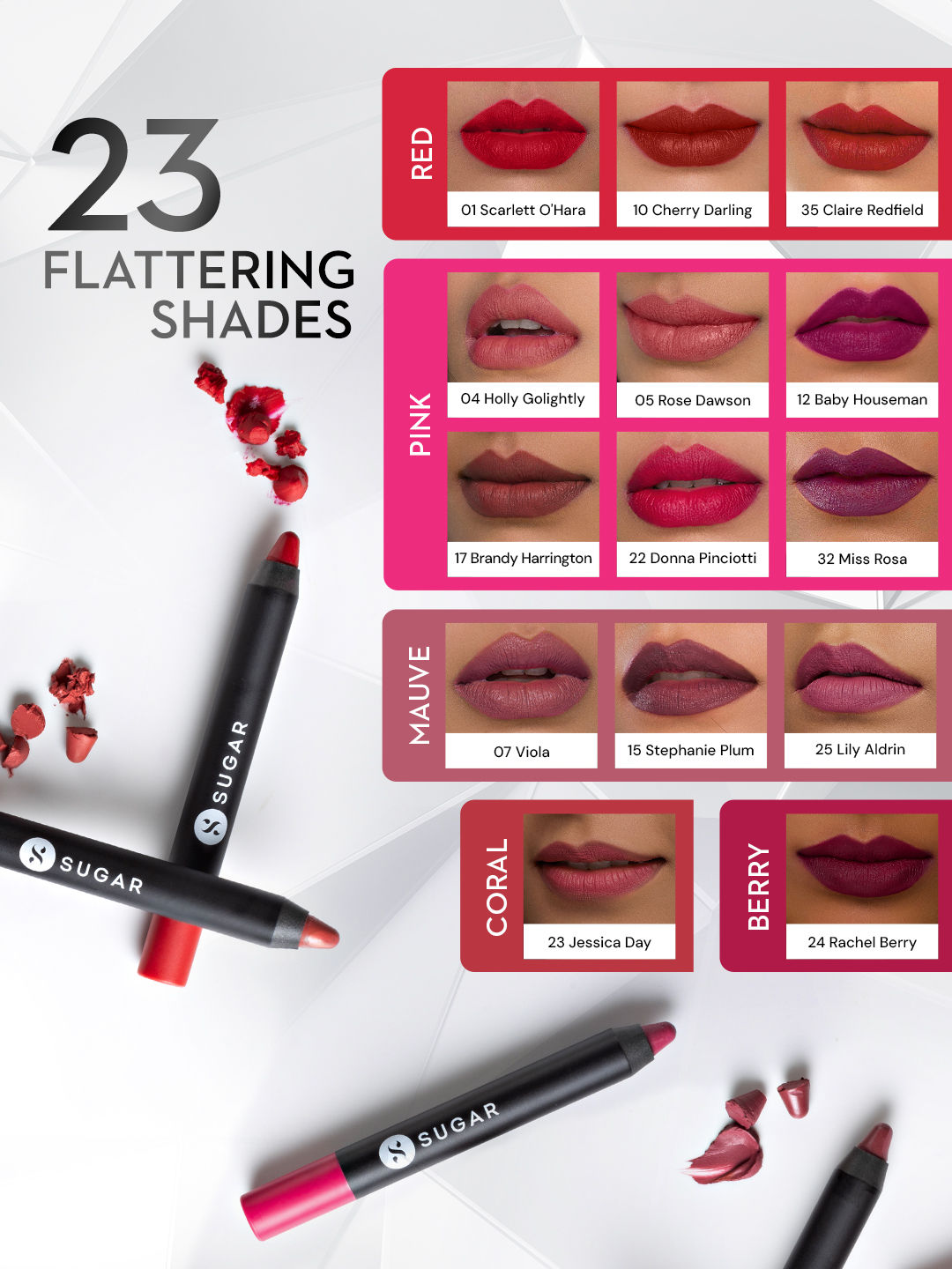SUGAR Cosmetics Matte As Hell Crayon Lipstick - 07 Viola2.(599)
