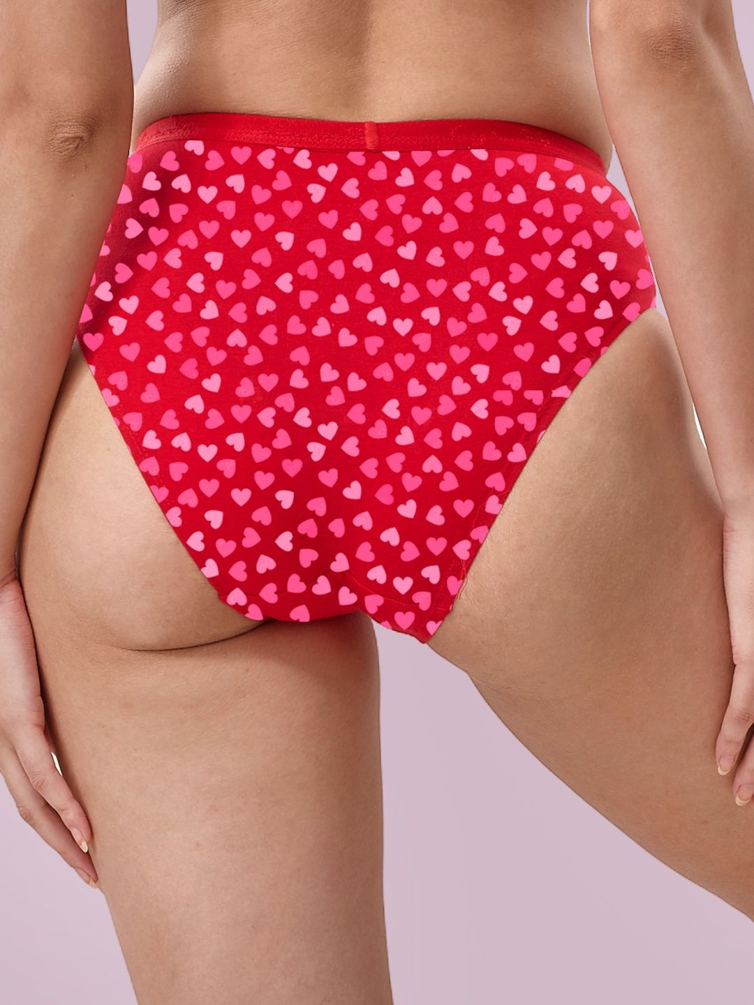 Lyra Women's Hipster Panty Printed | S (Colour May Vary)