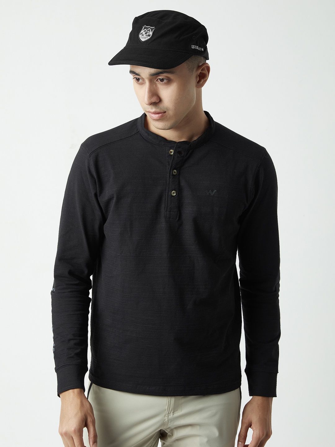 Wildcraft Unisex Cotton Cap | Black - One Size