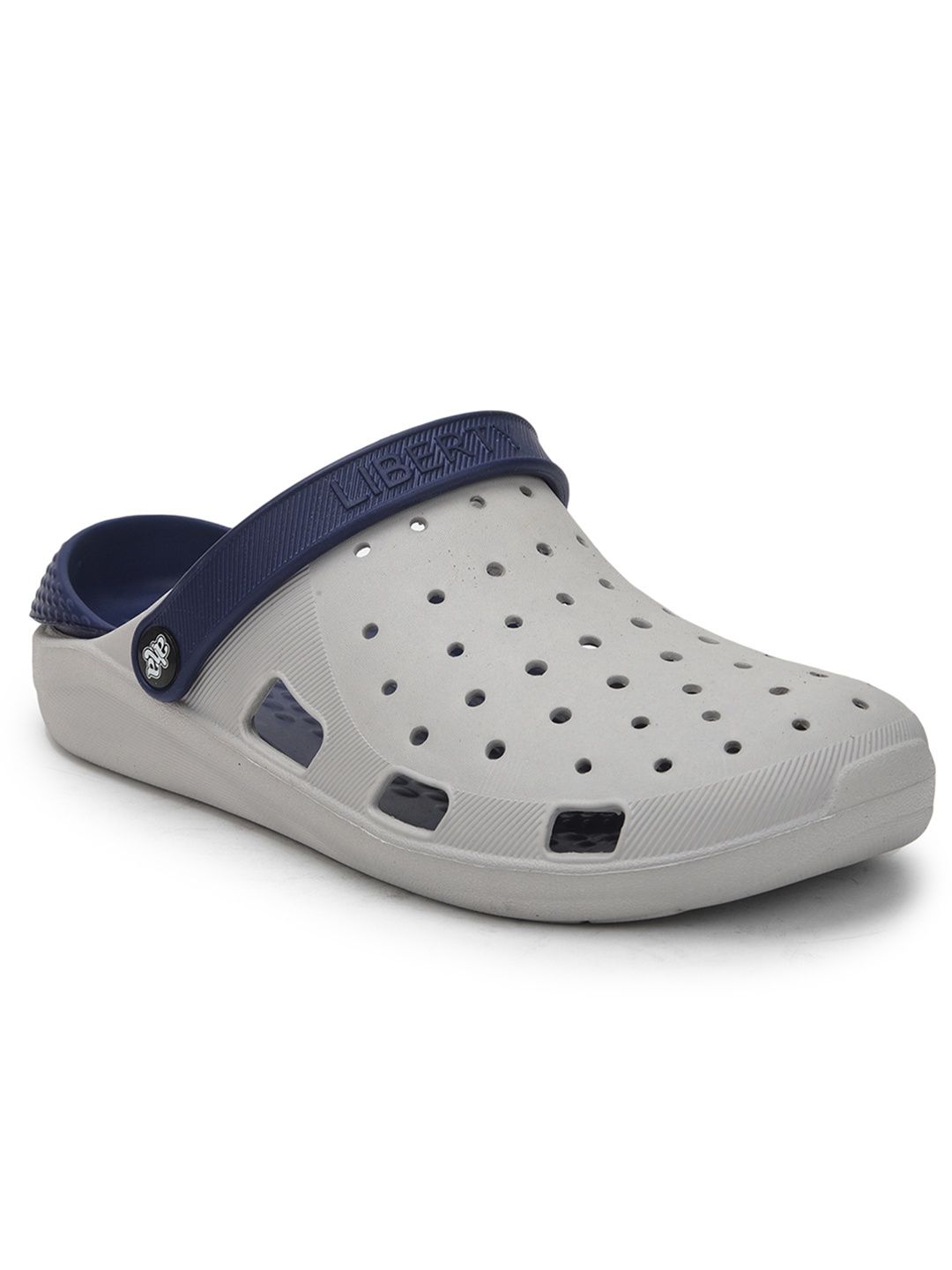 Liberty A-Ha LPMXT-800 Men's Grey Sling Back Clogs - 40