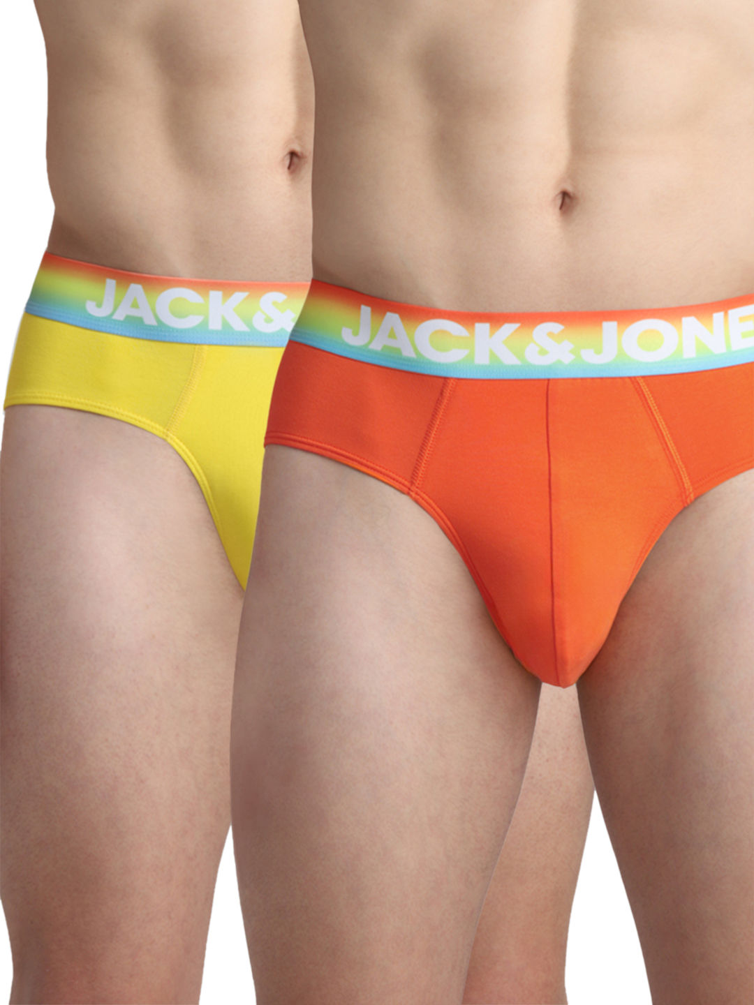 JACK & JONES Kicker Briefs Cyber Yellow - XL