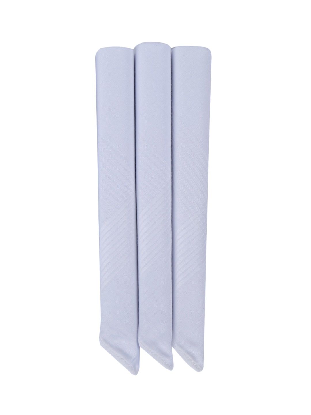 Dollar Men's Striped Cotton Handkerchief | White - Free Size