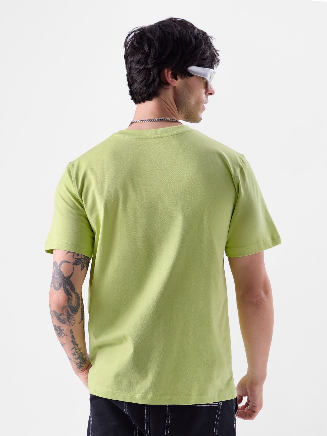 The Souled Store Men's Regular Tmnt- The Squad T-Shirts | Green | 2XL