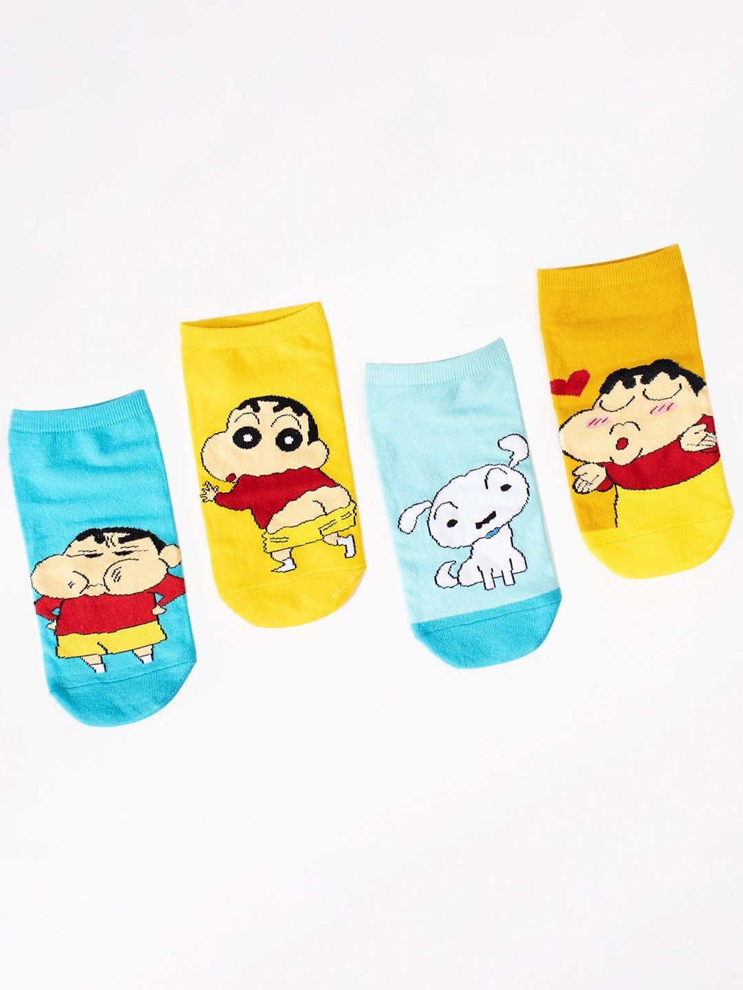 Thela Gaadi Unisex 78% Cotton, 17% Spandex, and 5% Elastic Ankle Socks | Assorted - Free Size