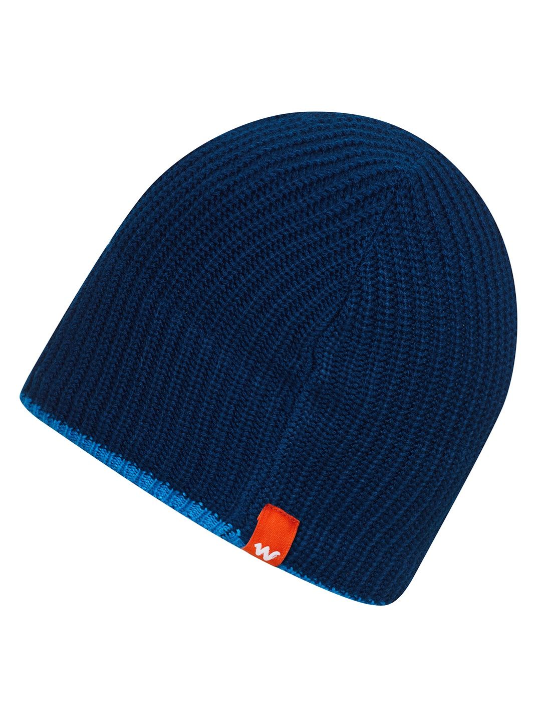 Wildcraft Unisex Solid Acrylic Skull Cap | Blue - Free Size