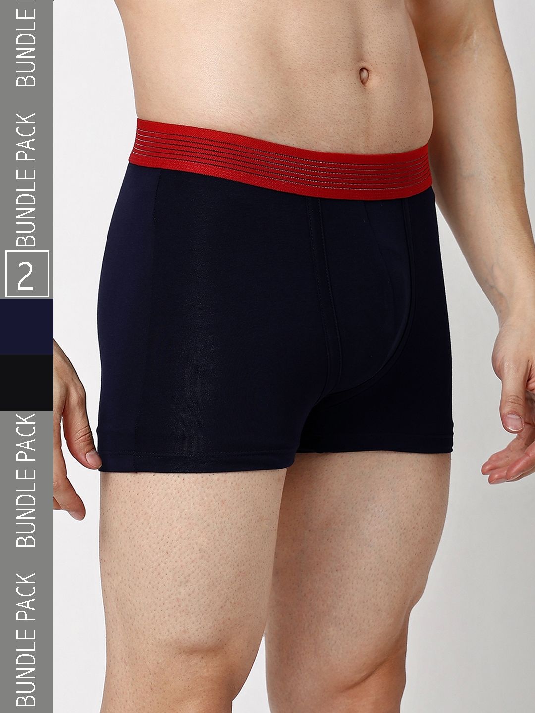 Underjeans by Spykar Men's | Navy BlueTrunk - M