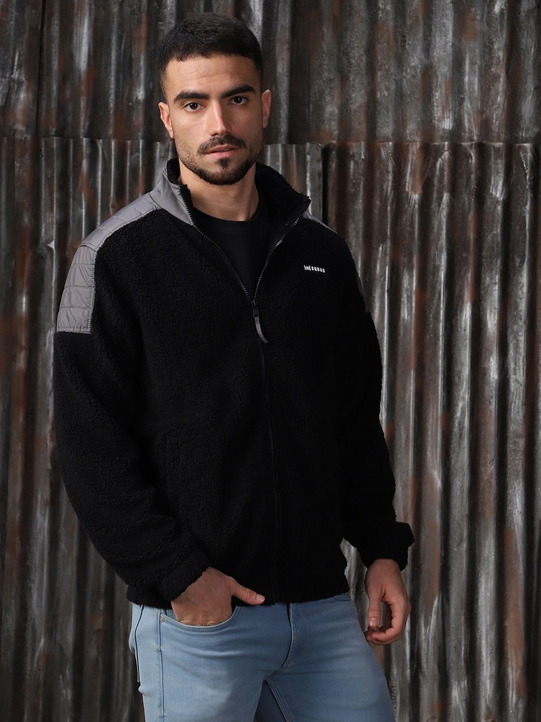 High Star Men's Printed Sweatshirt | Black - XL