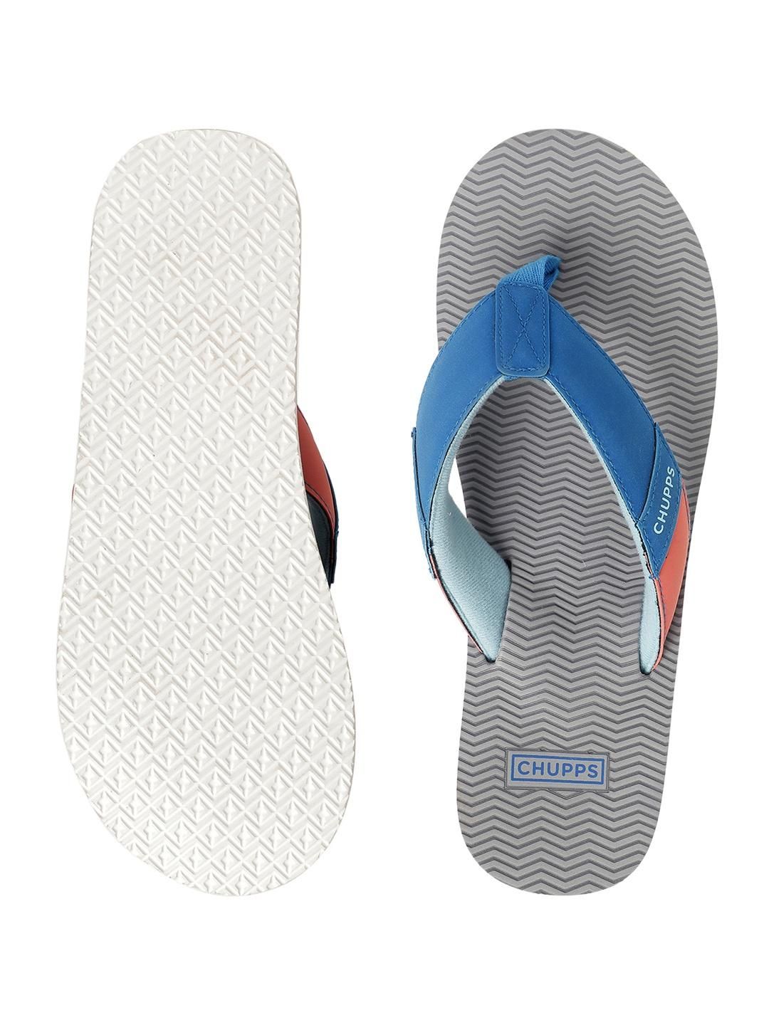 Chupps Men's Orbit Pirate/Black Recycled Material Flip Flops & Slider - Size- UK 9