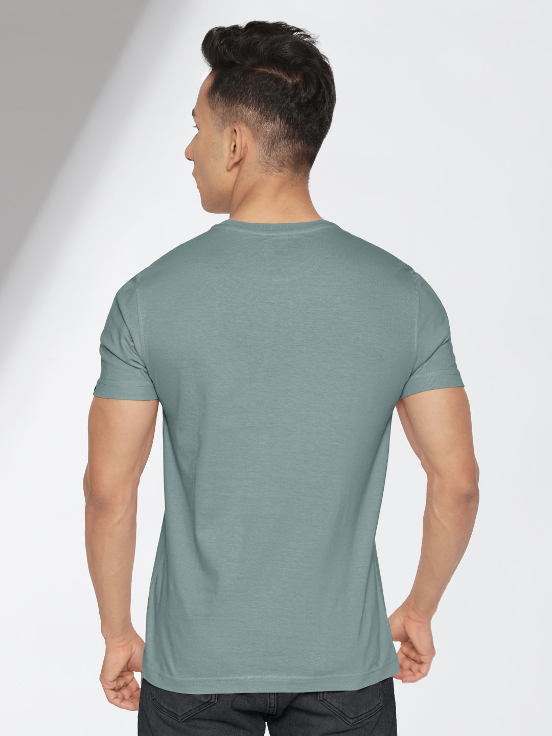 The Souled Store Men's Regular Tom And Jerry- Cheese The Day T-Shirts | Grey | L