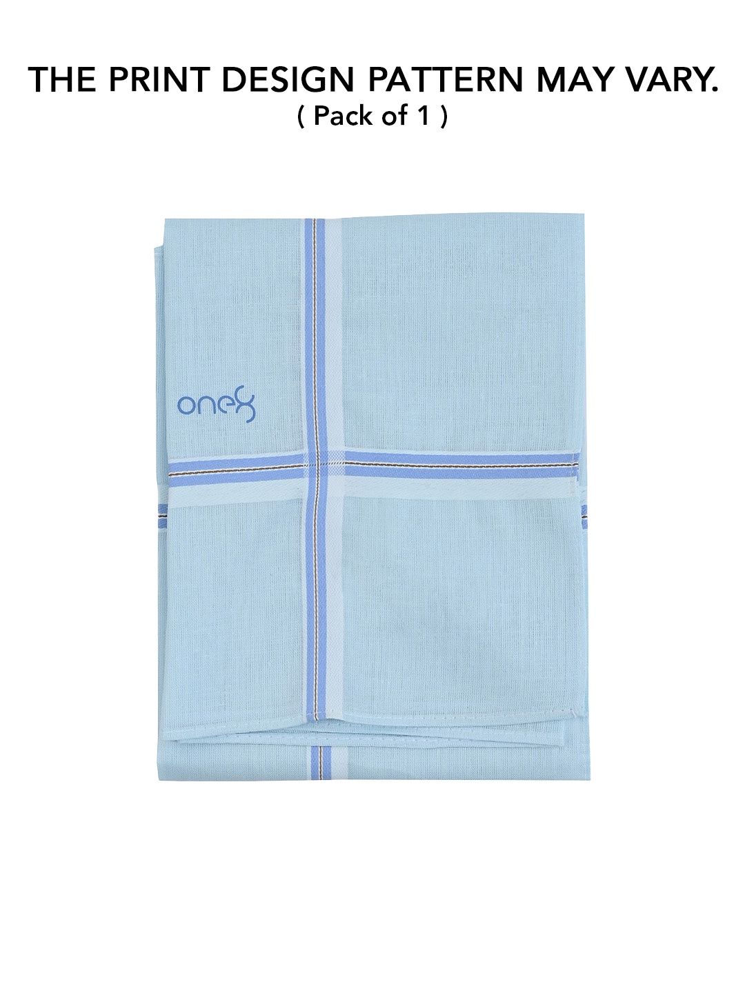 One8 Men's Solid Cotton Handkerchief | Assorted