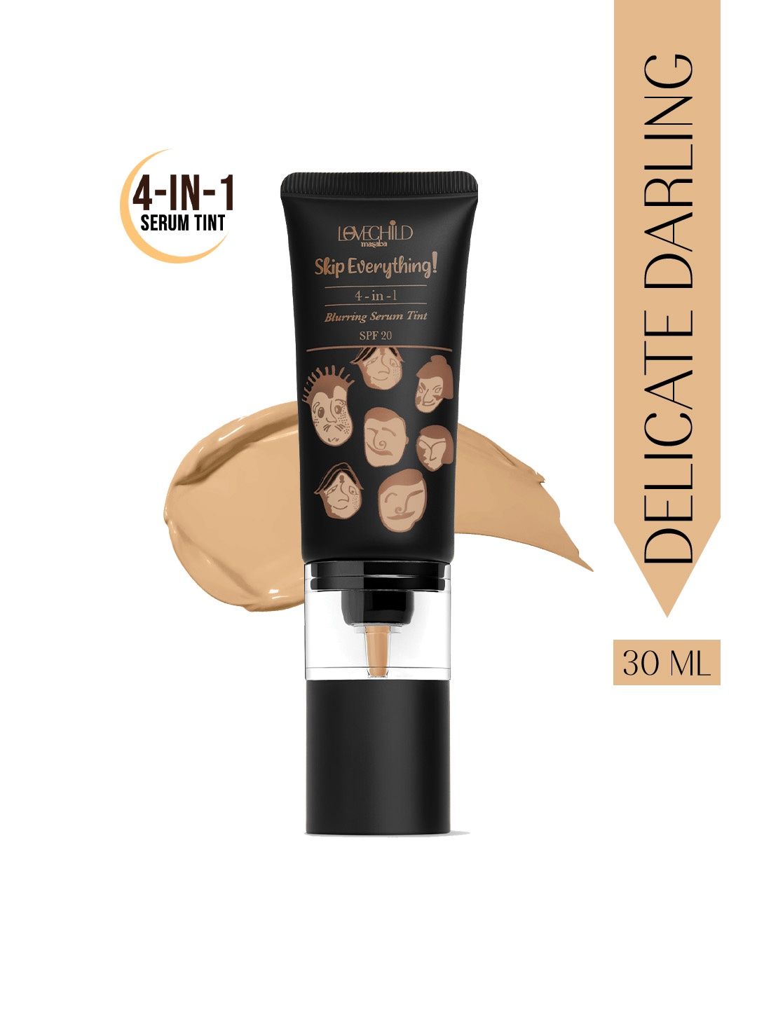 Lovechild Masaba-Skip Everything Blurring Serum Tint - Delicate Darling