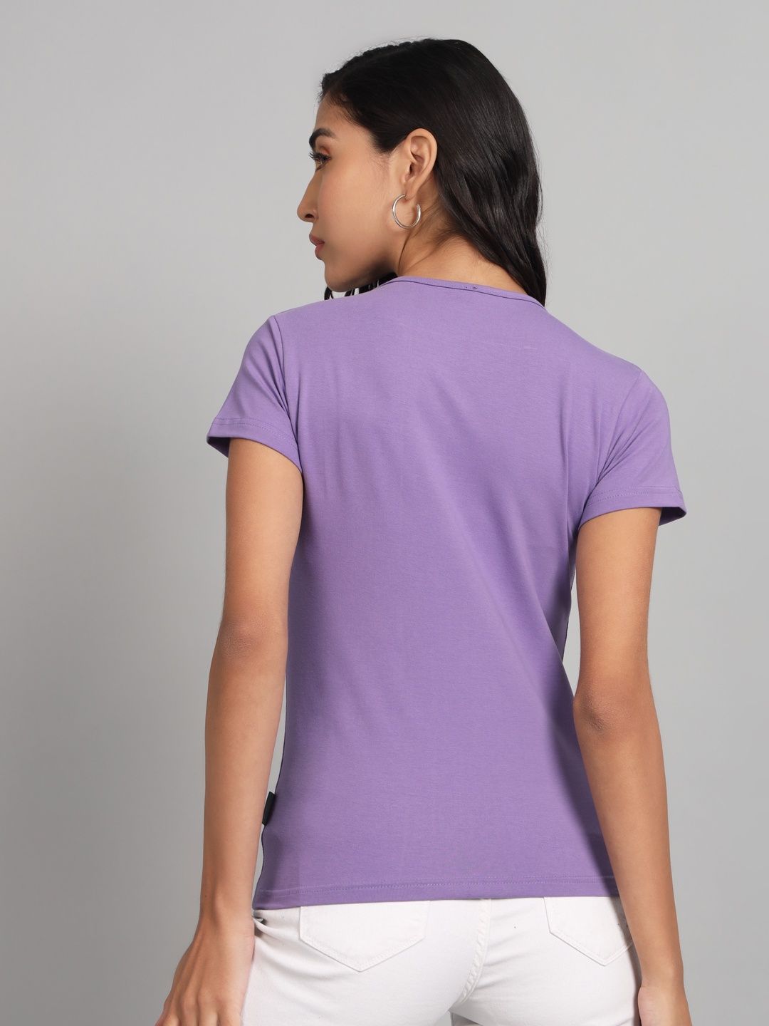 The Dry State Women's Lavender T-shirts WTSH | 1625A | XL