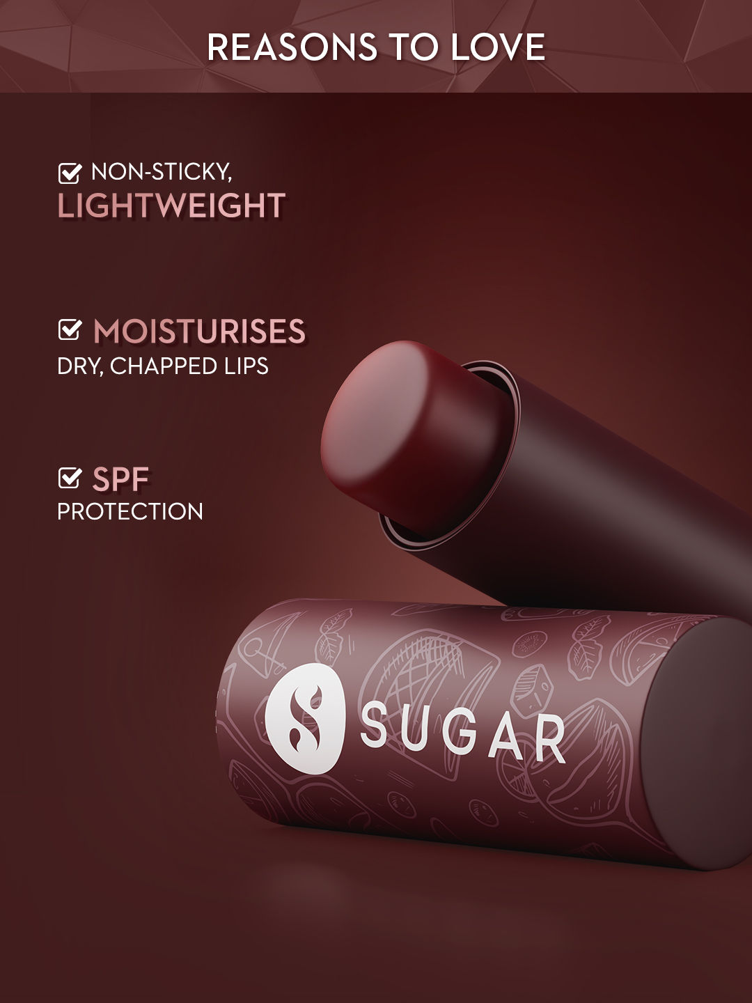 SUGAR Cosmetics Tipsy Lips Moisturizing Balm