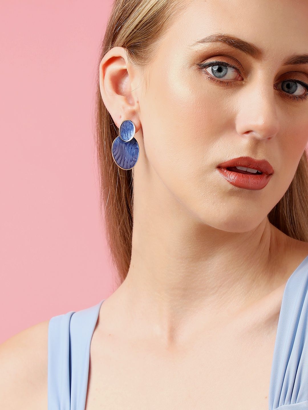 Sohi Gold Plated Party Designer Drop Earring For Women's