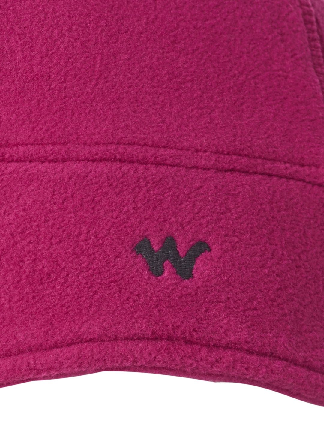 Wildcraft Unisex Solid 100% Polyester Skull Cap | Pink - Free Size